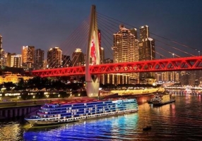 重轮集团“长江云帆”豪华游轮在渝首航