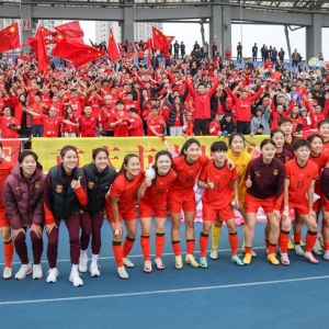 收获开门红！中国女足5球战胜乌兹别克斯坦队