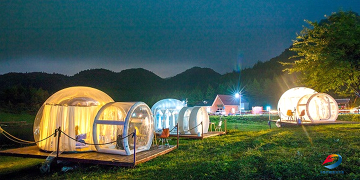 南天湖星空露营基地。