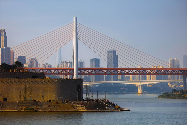 项目实景图。朝天门·城里供图